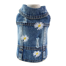 Load image into Gallery viewer, Pet Clothes Dog Denim Jeans Jacket Coat Classic Hoodies
