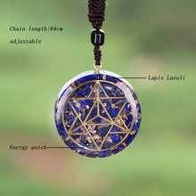 Load image into Gallery viewer, Crystal Orgone Pendant Natural Stone
