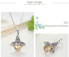 Load image into Gallery viewer, Honeybee Necklace Pendant
