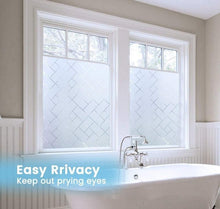 Load image into Gallery viewer, Privacy Frosted Glass Film Heat Control Window Sticker

