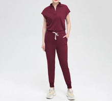 Load image into Gallery viewer, Nursing Scrub Set with Jogger Pant
