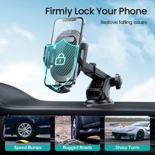 Load image into Gallery viewer, Car Phone Holder for Dashboard &amp; Windshield
