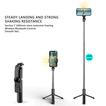 Load image into Gallery viewer, Selfie Stick Extendable Mini Tripod with Bluetooth Remote
