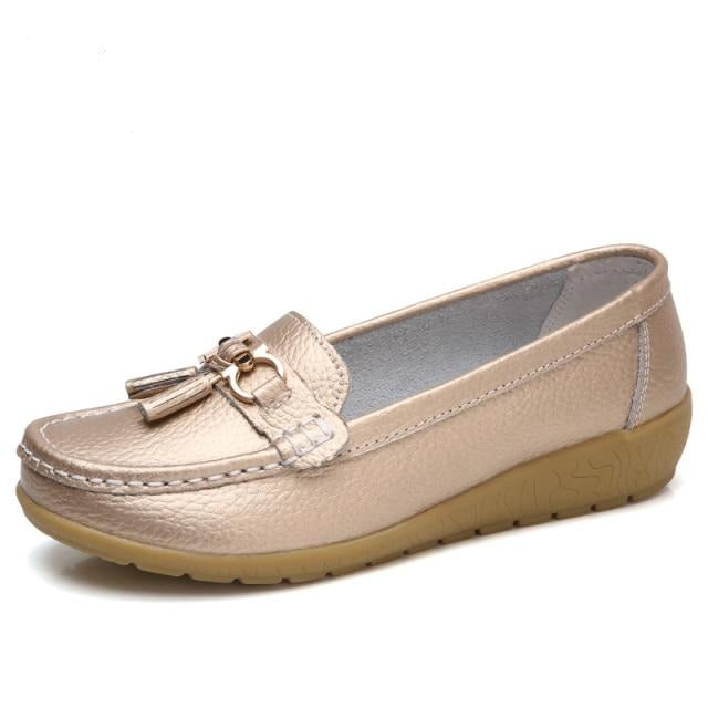Women's flat loafers shoes