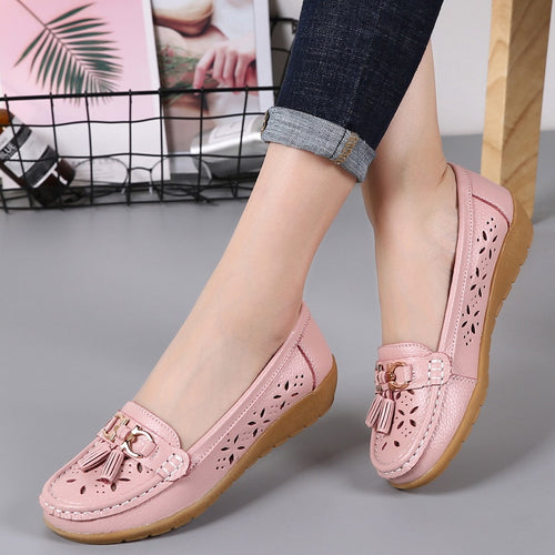 Women's Breathable Slip On Loafers Shoes