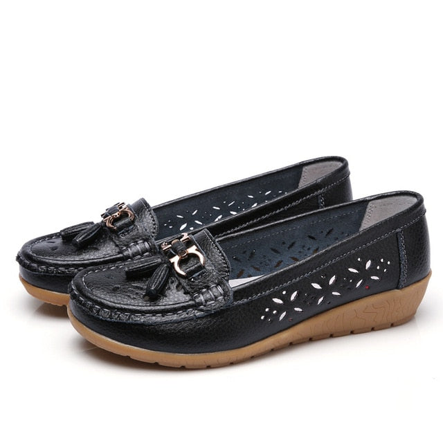 Women's Breathable Slip On Loafers Shoes