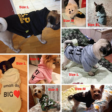Load image into Gallery viewer, Pet Dog Cat Puppy Warm Security Clothes Hooded Sweaters Winter Coat Costume Clothes
