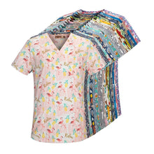 Load image into Gallery viewer, Nursing Scrub Tops for Women and Men
