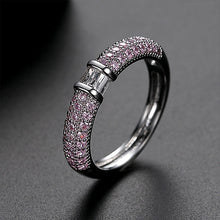 Load image into Gallery viewer, Cubic Zircon Paved Ring
