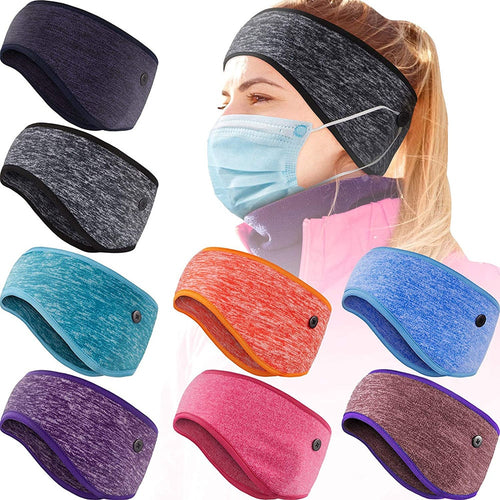 Thermal Headband Winter Fleece Ear Warmer Muff