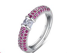 Load image into Gallery viewer, Cubic Zircon Paved Ring
