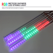 Load image into Gallery viewer, Meteor Shower Falling Rain LED String Lights
