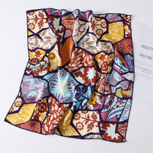 Load image into Gallery viewer, Women&#39;s Satin Foulard Handkerchief Bandana
