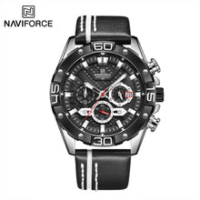 Load image into Gallery viewer, NAVIFORCE Men’s Watch with Military leather Strap
