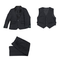 Load image into Gallery viewer, Boys Tuxedo Suits Blazer Vest Pants Sets
