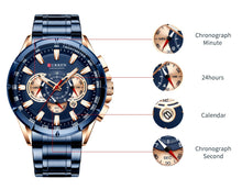 Load image into Gallery viewer, CURREN Men&#39;s Fashion Watch
