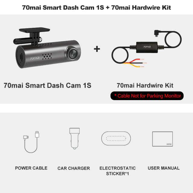 Dash Camera Recorder WiFi Dash Cam